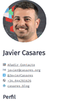 Mobile Screenshot of javiercasares.com